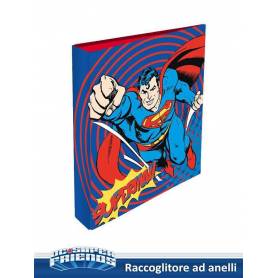 CARPETTE C/ANELLI A4 SUPERMAN